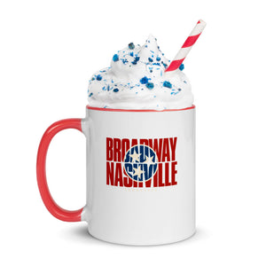 Broadway Nashville TN Mug with Color Inside